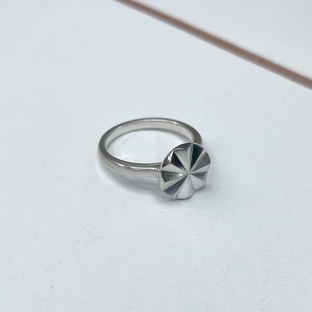 Polaris Starburst Ring by Alice Barnes Jewellery