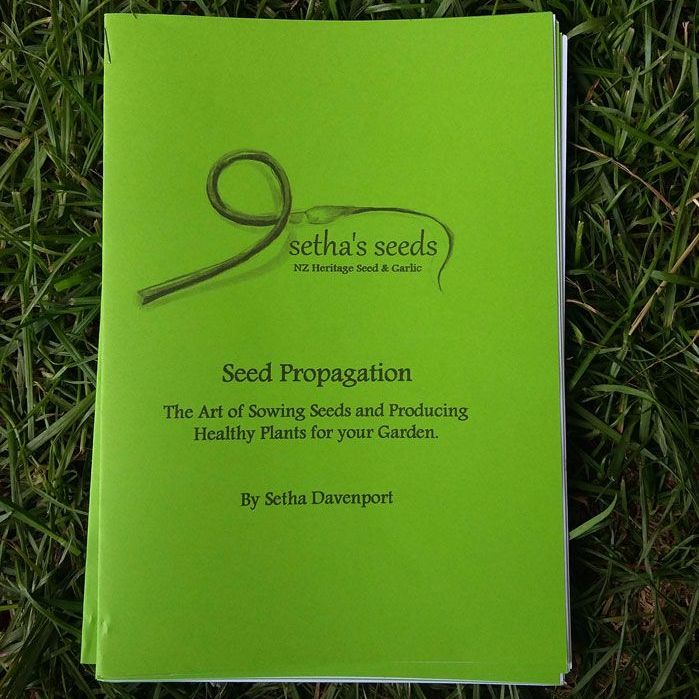 Seed Propagation Booklet by Setha Davenport