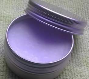 Lavender solid shampoo