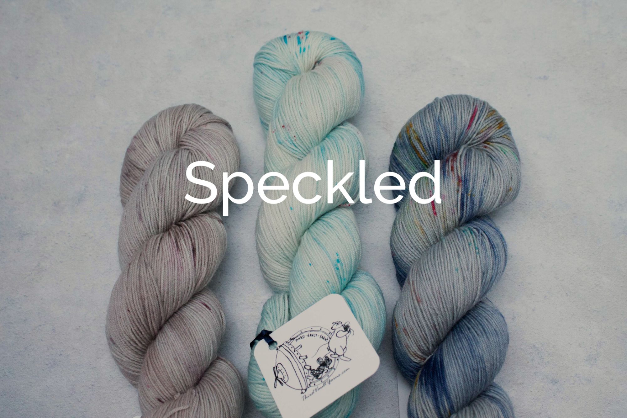 Explore our speckled colourways