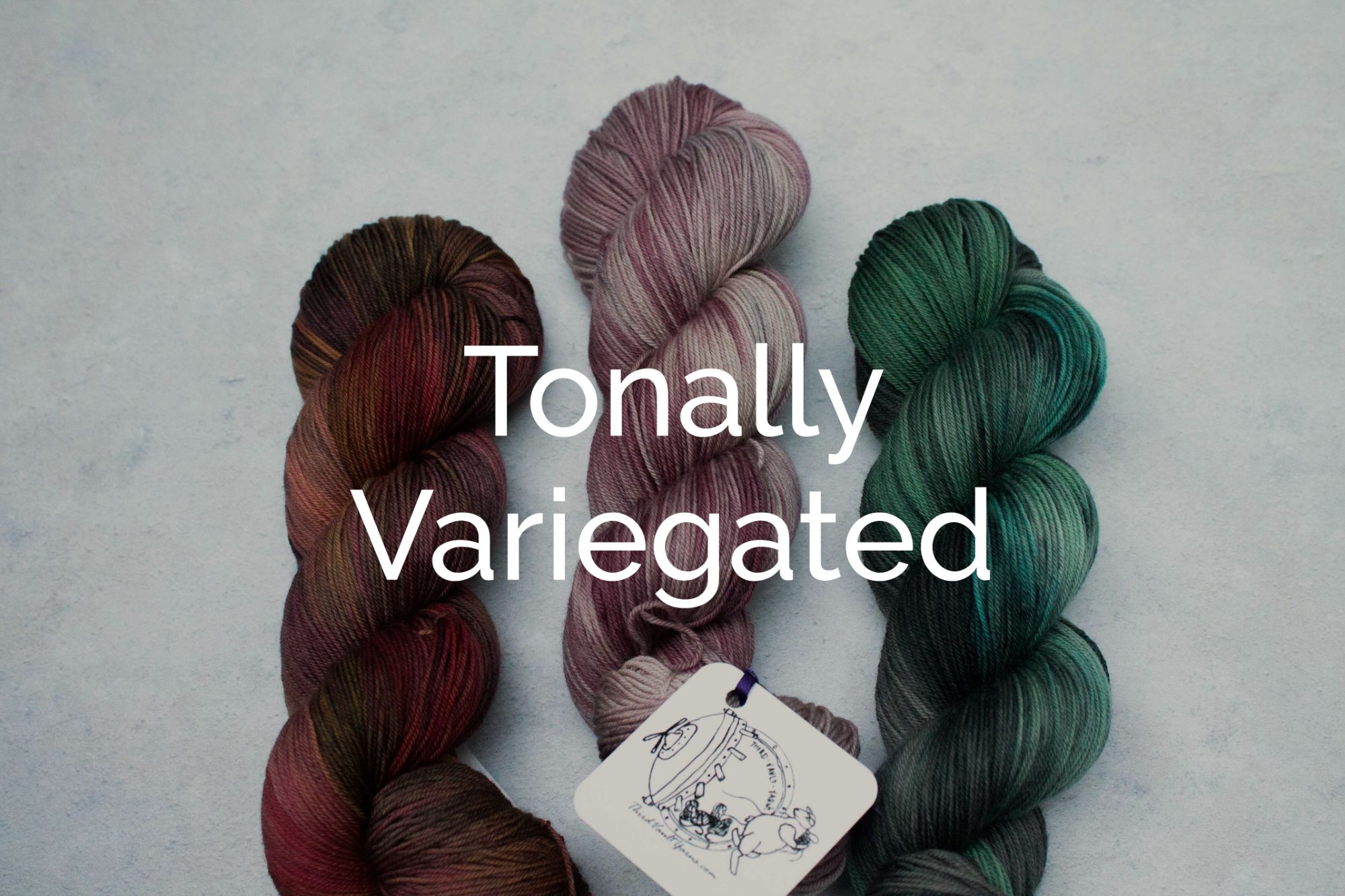 Shop our Tonally variegated yarns