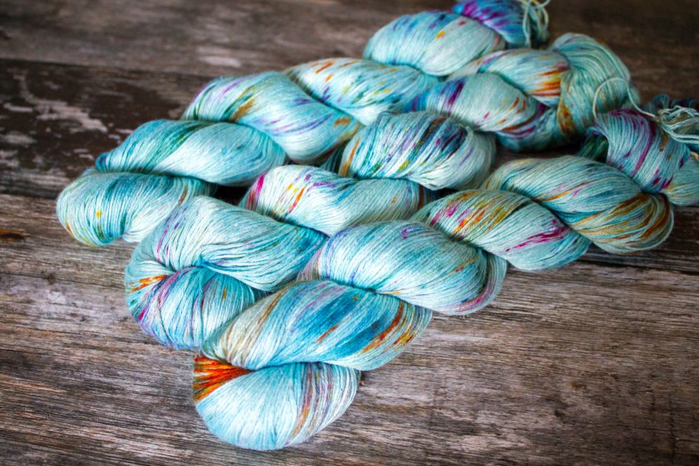 Robin's Egg ~ Non Wool Yarn