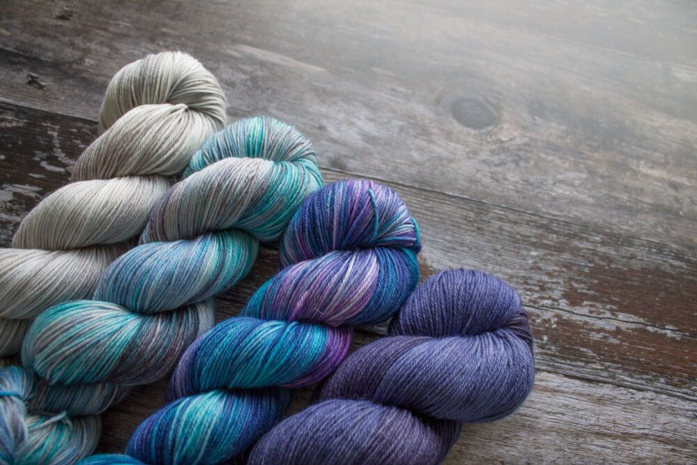 Storms and Space - Gradient yarn sets ~ Yarn Kits