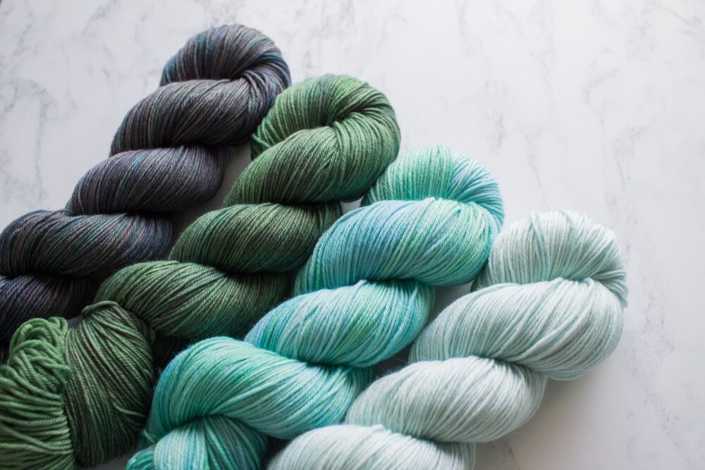 Forest Nymph - Gradient yarn sets ~ Yarn Kits