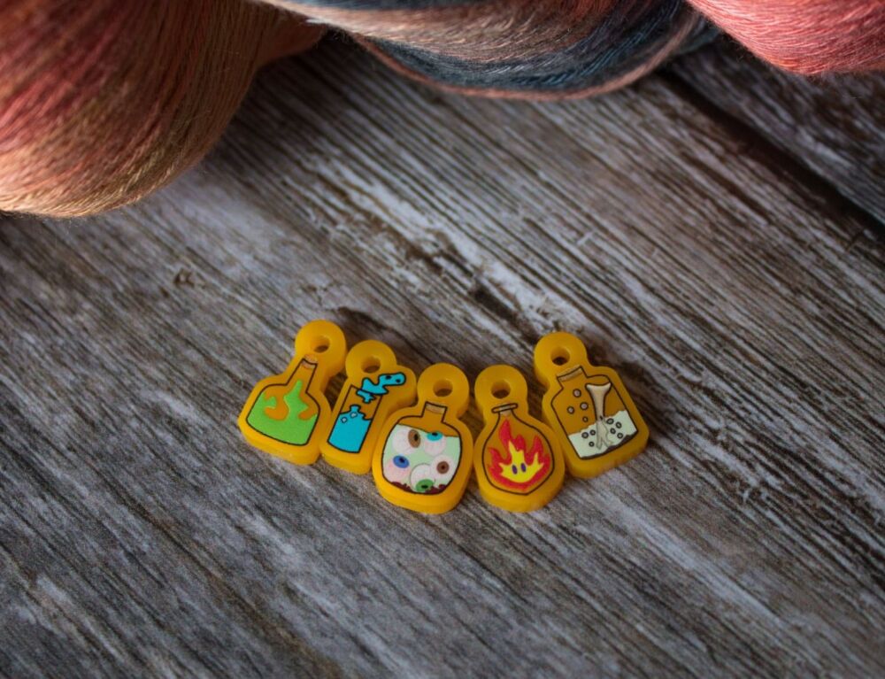 Witch's Ingredient Potion Stitchmarkers