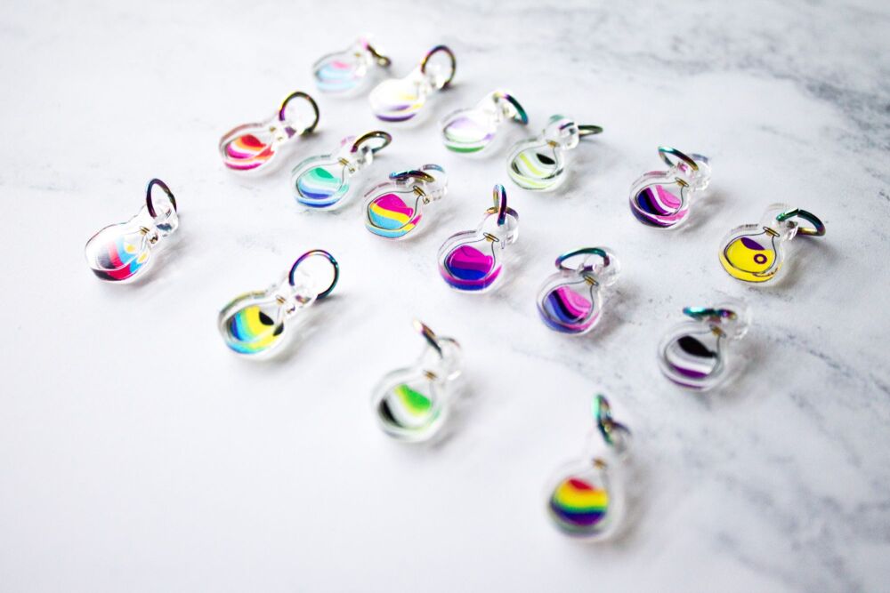 Pride Potion Stitchmarkers