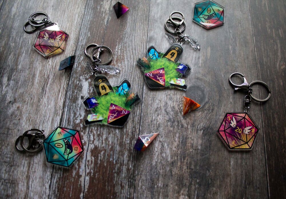 D4 Vigil 3" keyrings