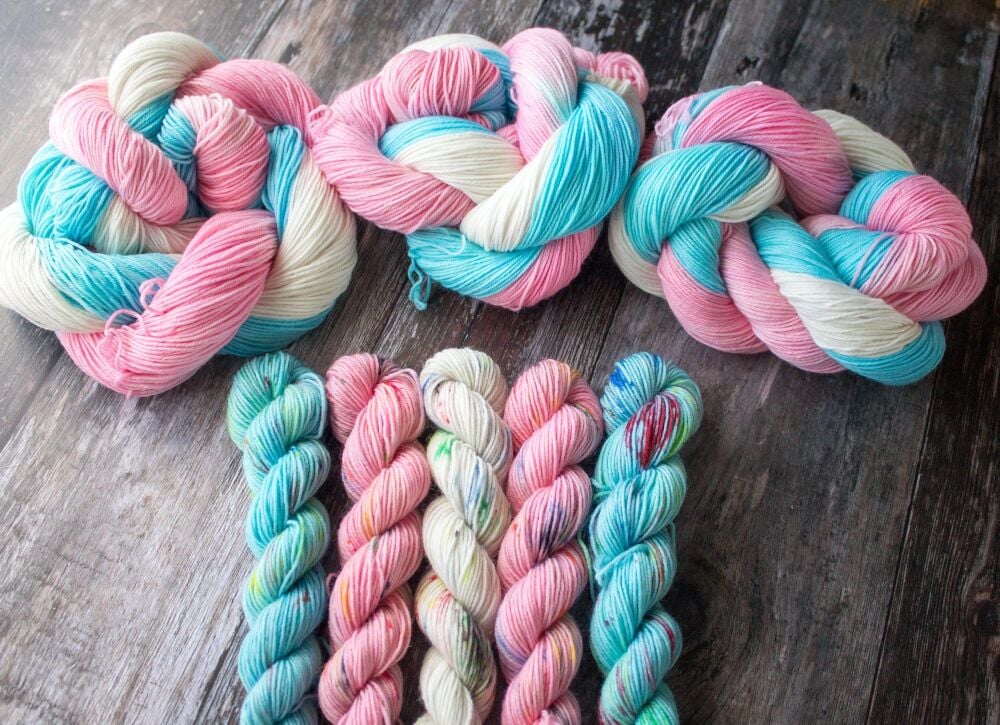 Say the T LOUD - Self striping sock - In Stock & PRE ORDER