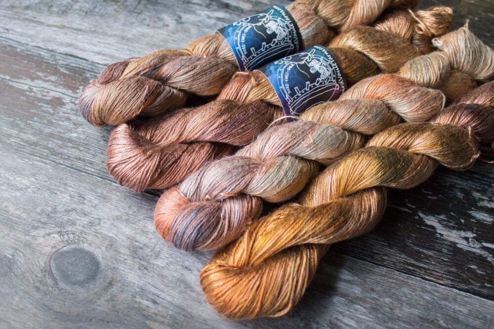 Bronzed ~ Plant Fibre Yarns