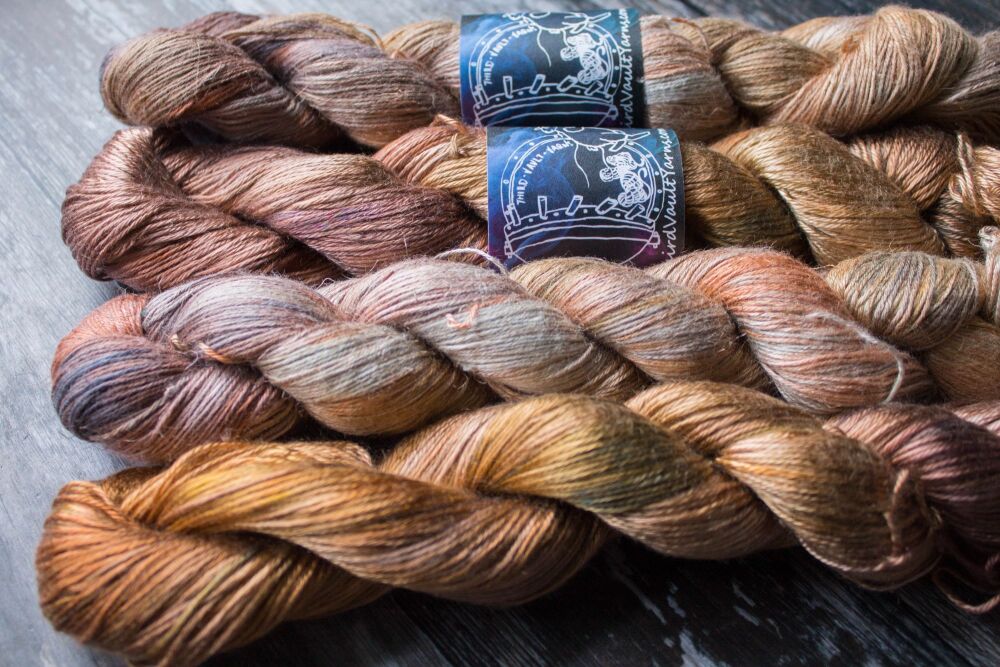 Bronzed ~ Plant Fibre Yarns
