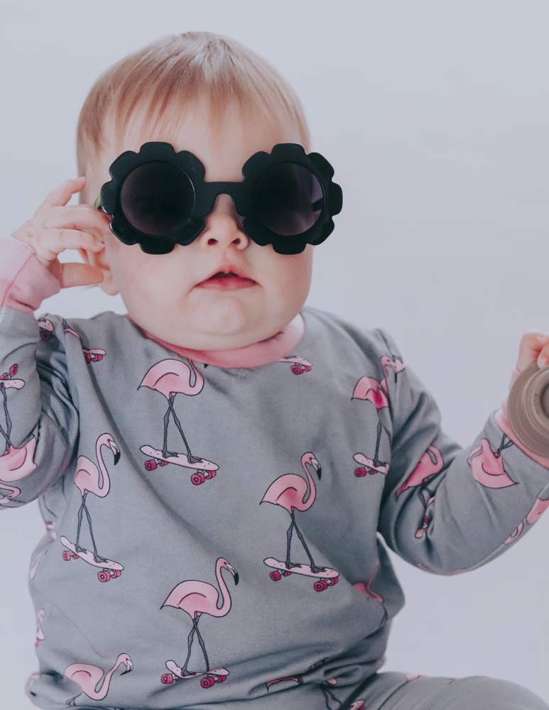 Roll with it Flamingo Top