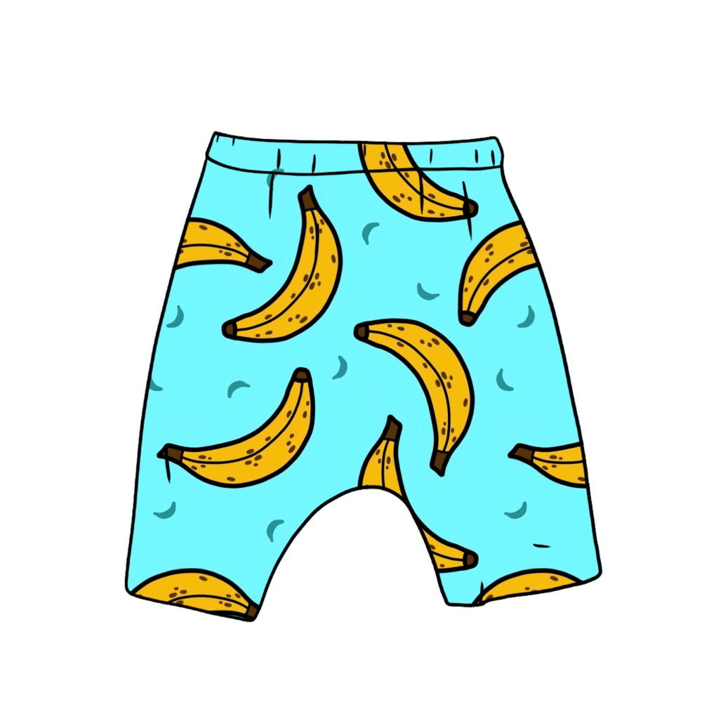 Go Bananas Harem shorts