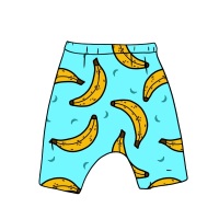 Go Bananas Harem shorts (Ready made)