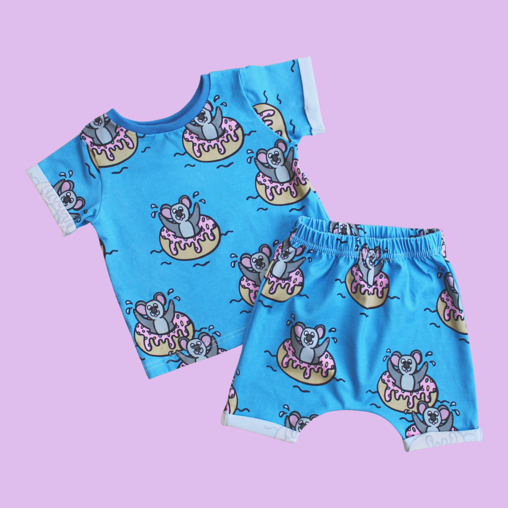 Dunkin' Keith Koala Harem shorts (Ready made)