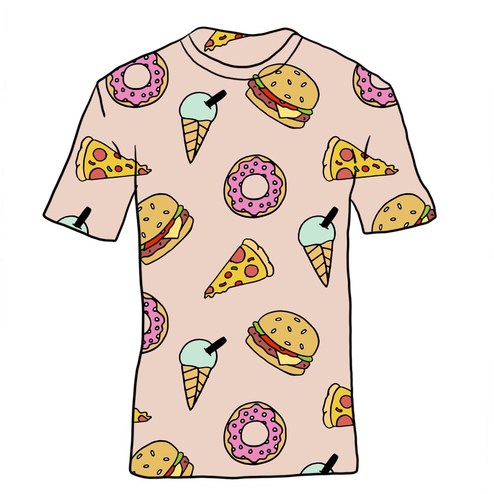 Foodie Womens T-shirt