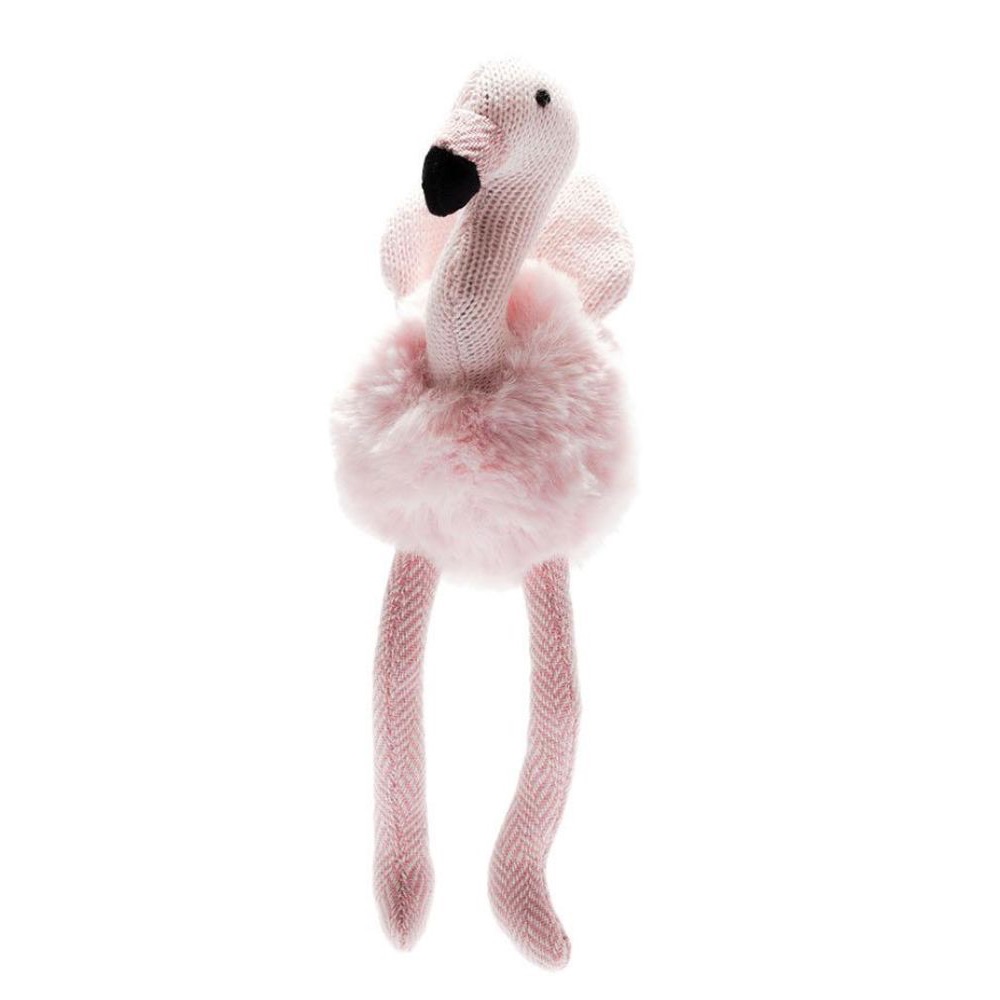 Fluffy Flamingo Rattle