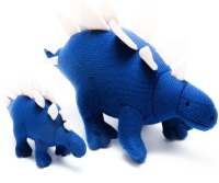 Stegosaurus Rattle Blue