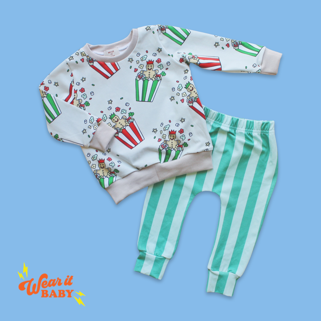 Gingerbread Pop long sleeved Top