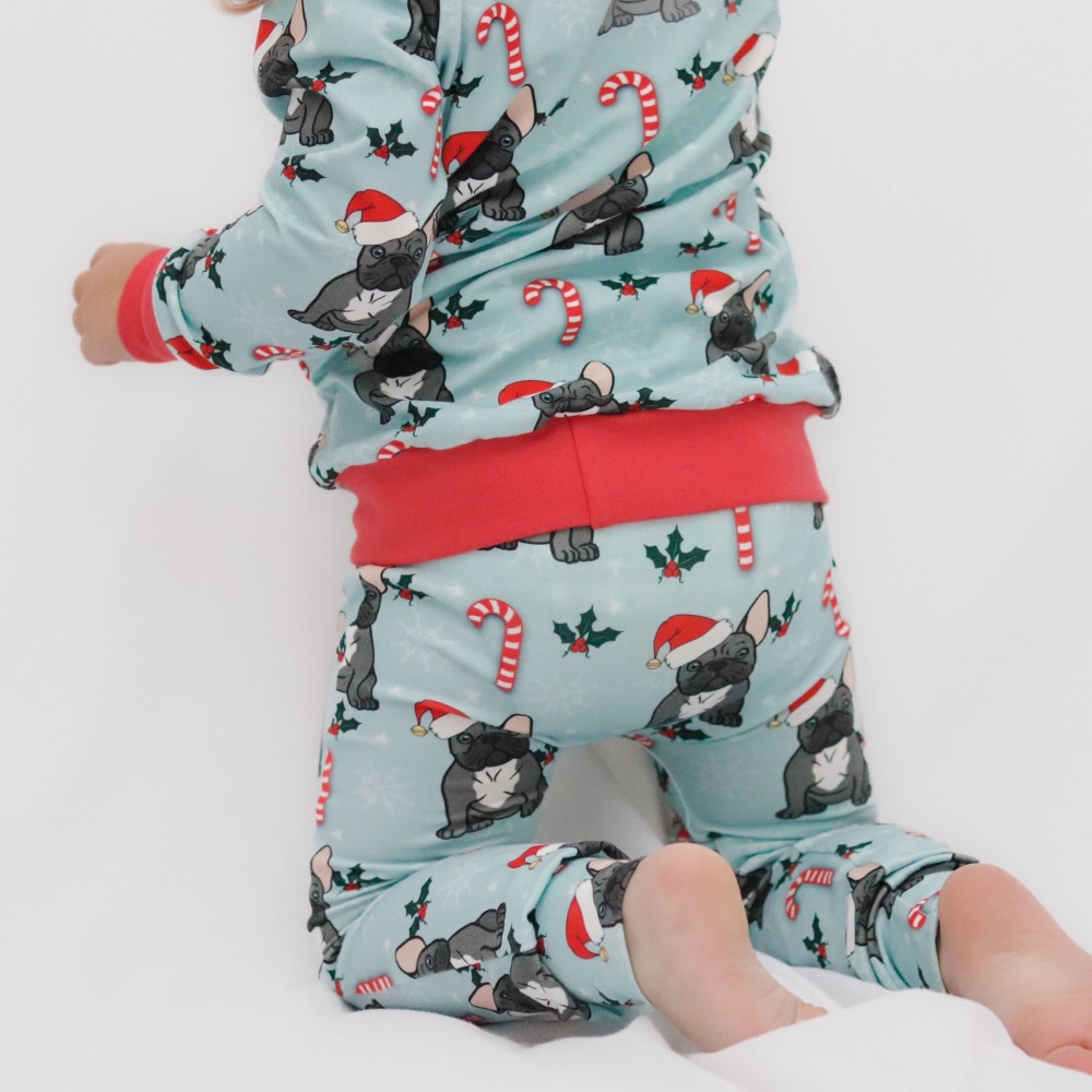 Frenchie Christmas Leggings