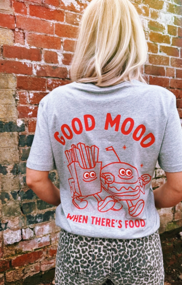 Unisex Adult Good mood organic T-shirt