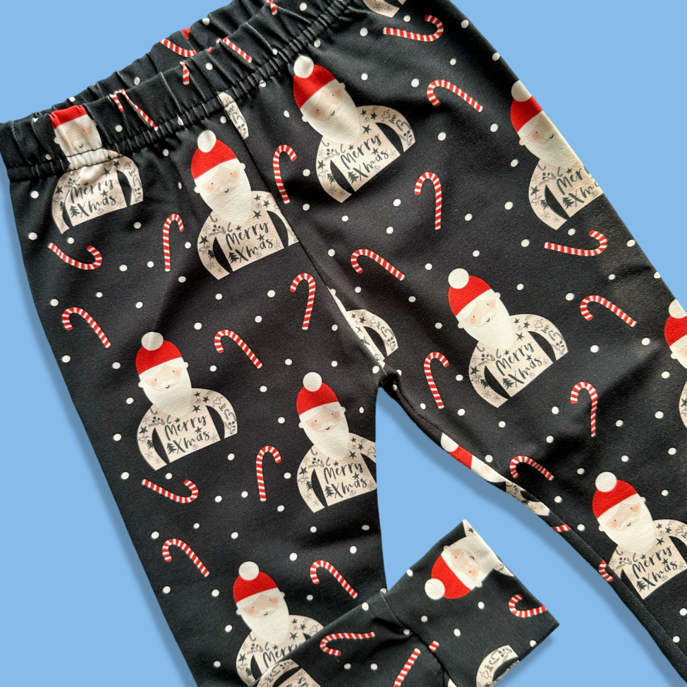 Santa Rocks Leggings (Classic shape)