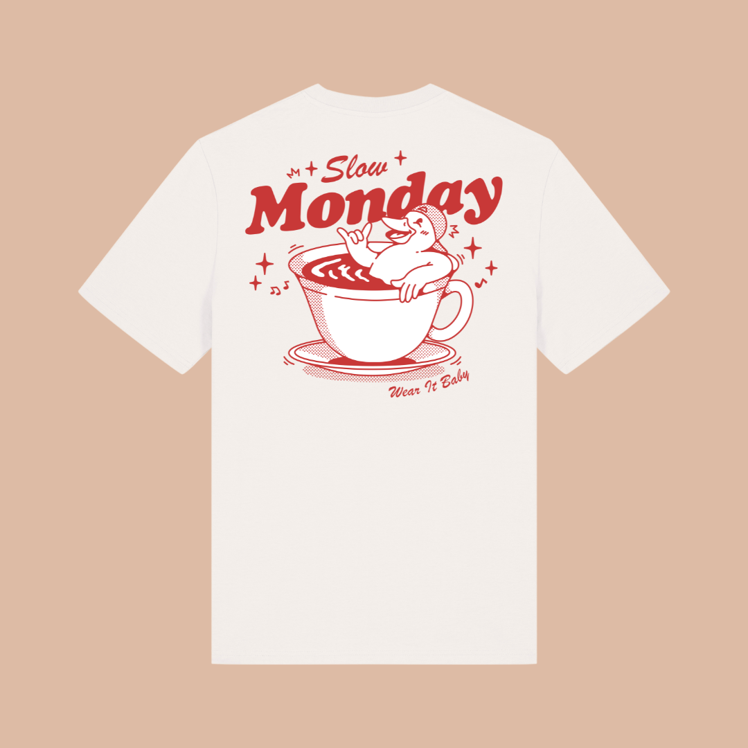 Unisex Adult Slow Monday T-shirt