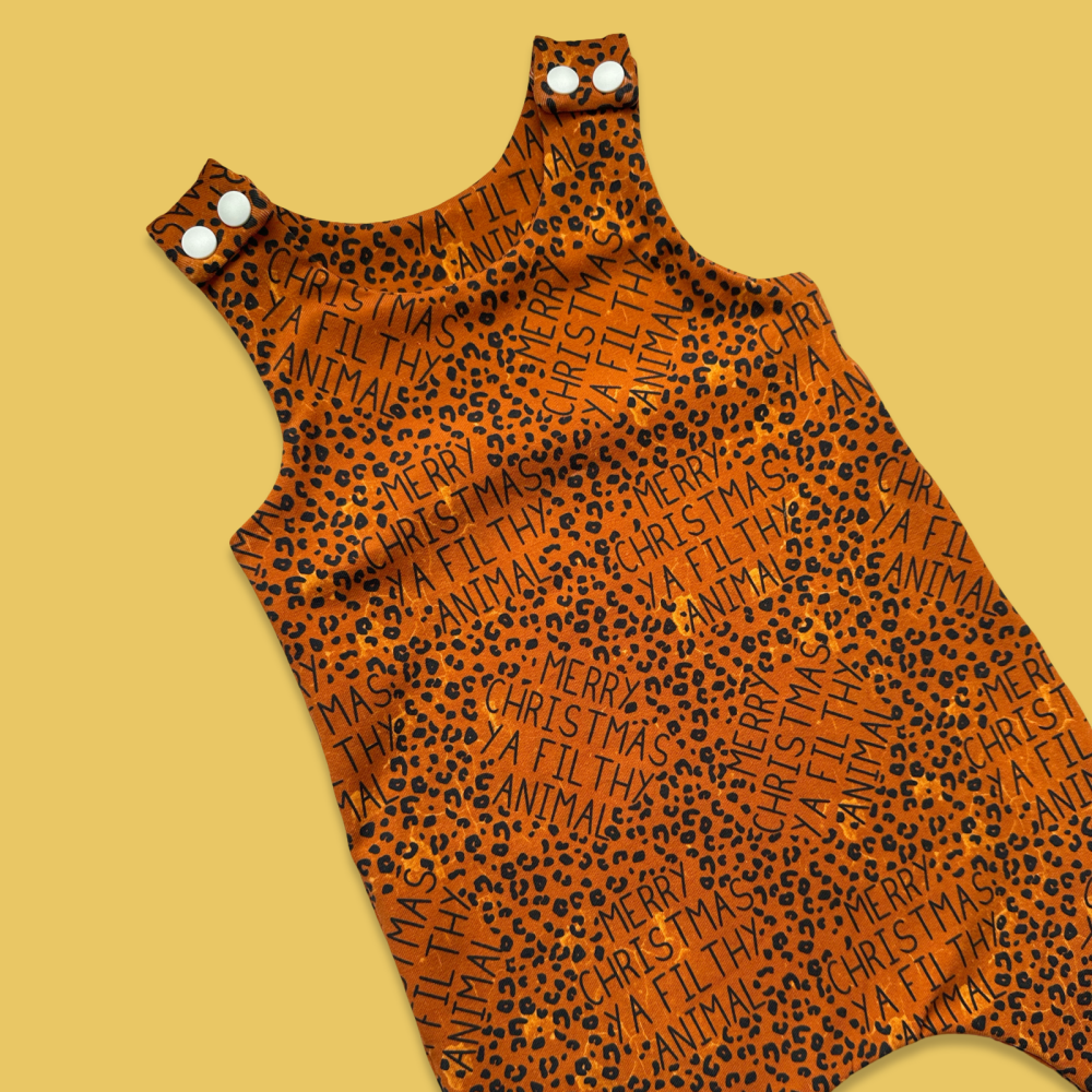 Merry Christmas Ya Filthy Animal Romper