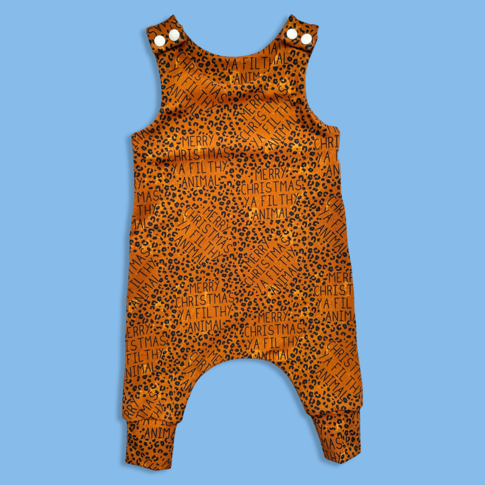 Merry Christmas Ya Filthy Animal Romper