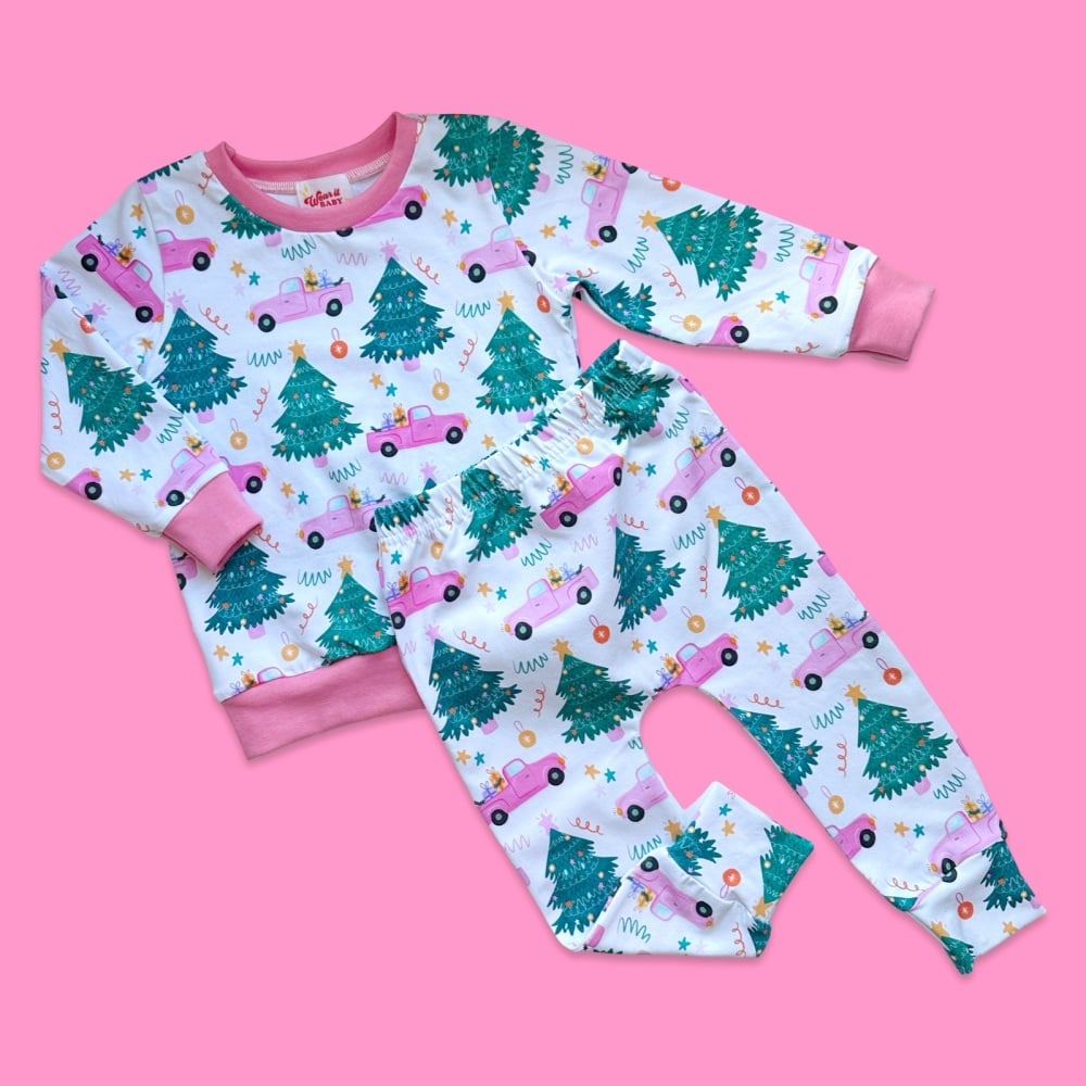 Driving Home for Christmas Leggings