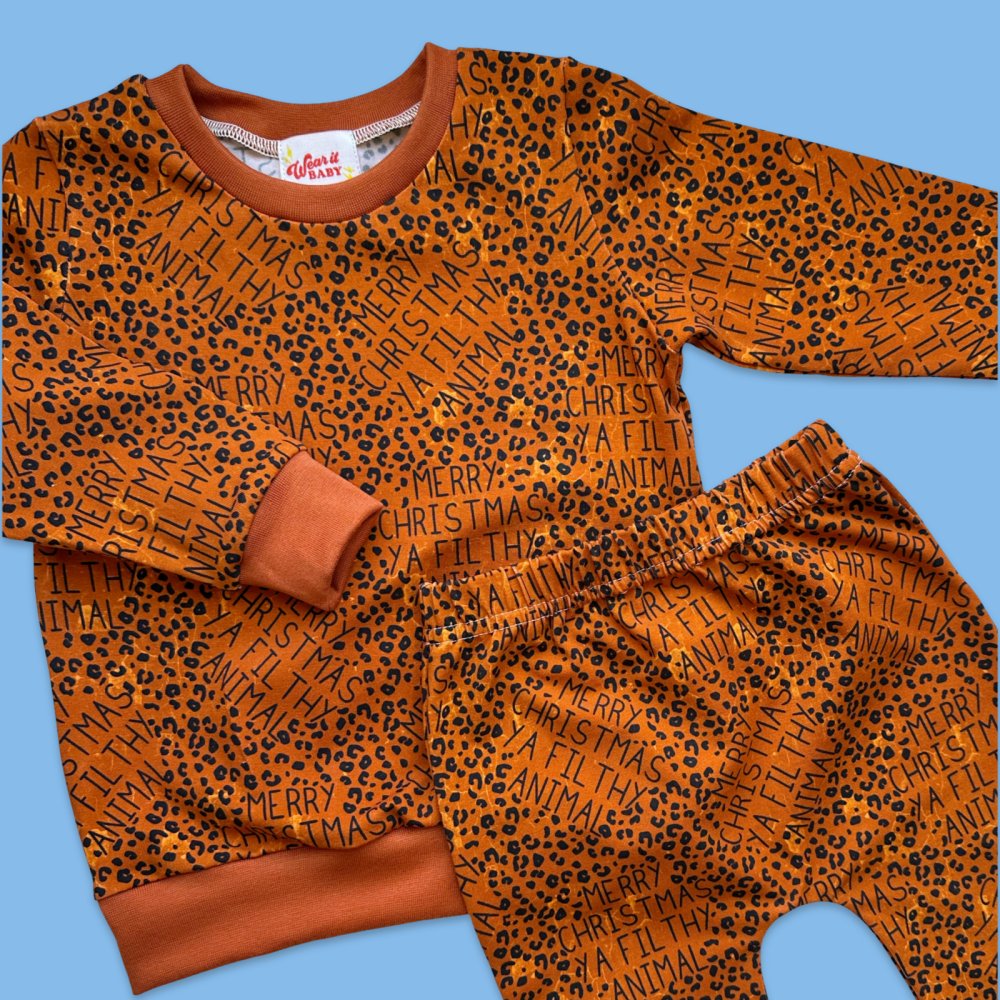 Merry Christmas Ya Filthy Animal Leggings