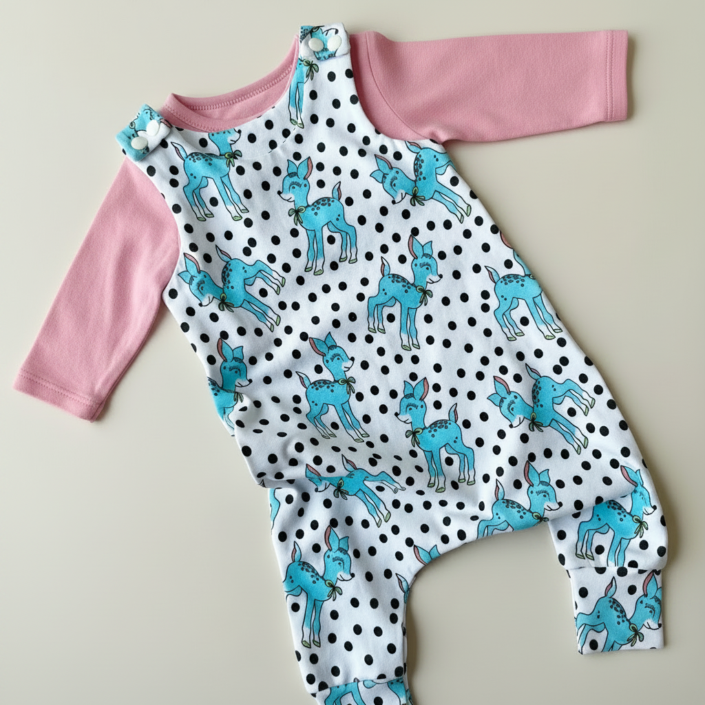 Bluebell Fawn Romper - perfectly imperfect