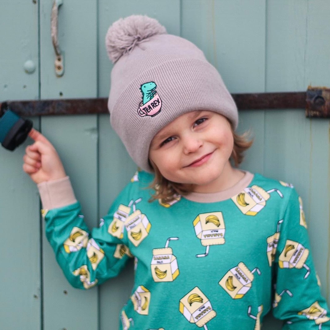 Tea Rex Bobble Hat