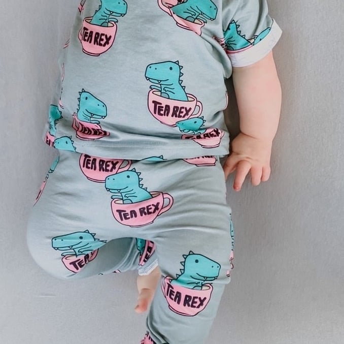 Tea Rex Leggings