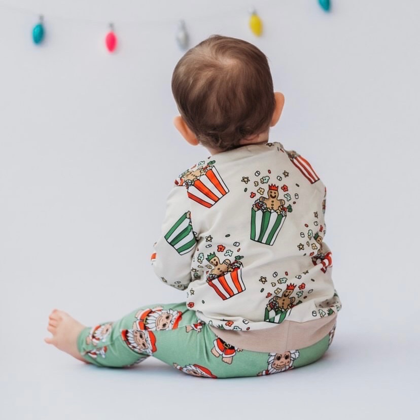 Gingerbread Pop long sleeved Top