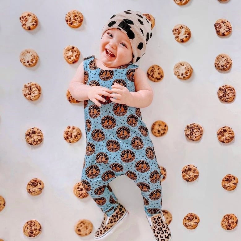 Cookies & cream Romper