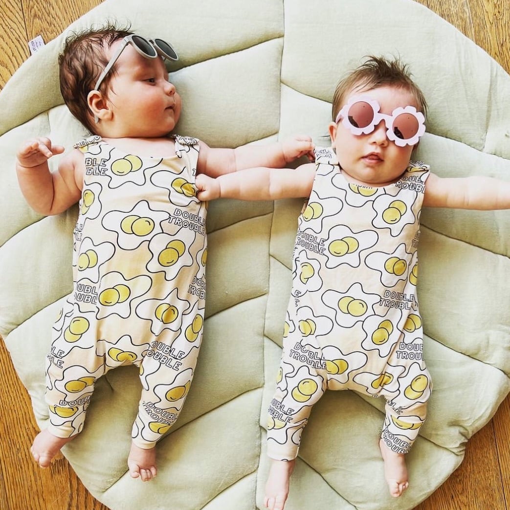 Double Trouble NEUTRAL Romper