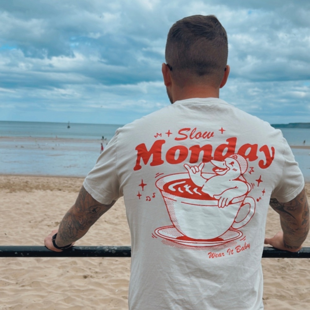 Unisex Adult Slow Monday T-shirt