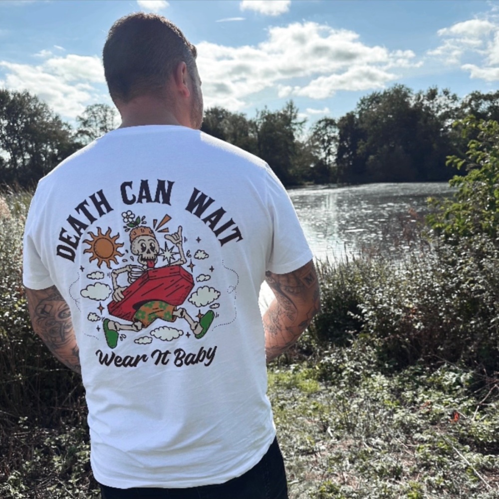 Unisex Adult Death Can Wait T-shirt