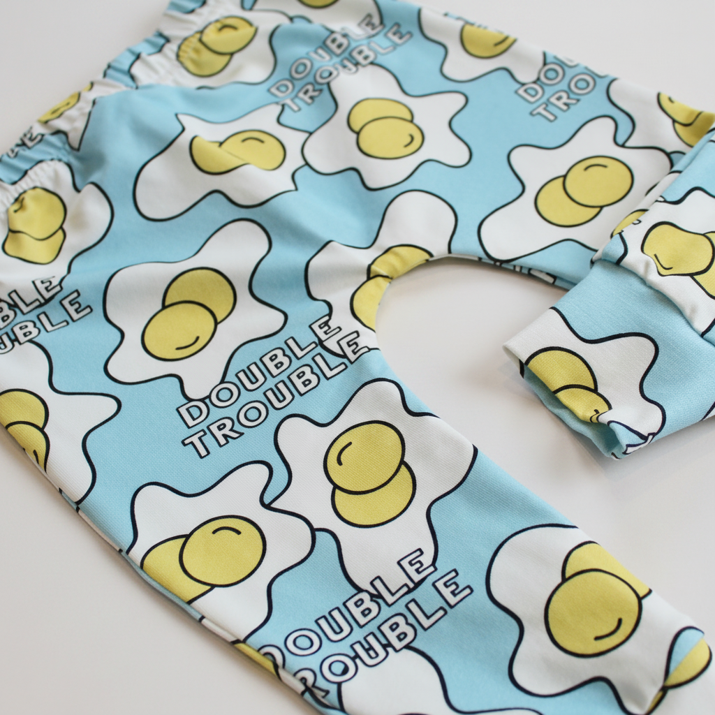 Double Trouble BLUE Leggings