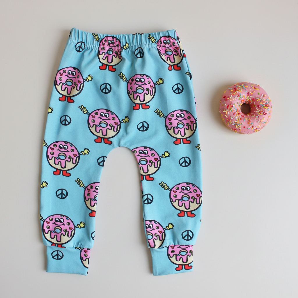 Peace, Love and Doughnuts Leggings