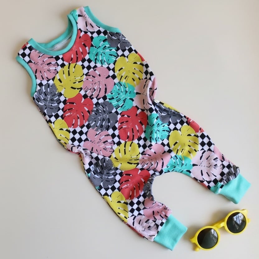 Monstera Check Tankie