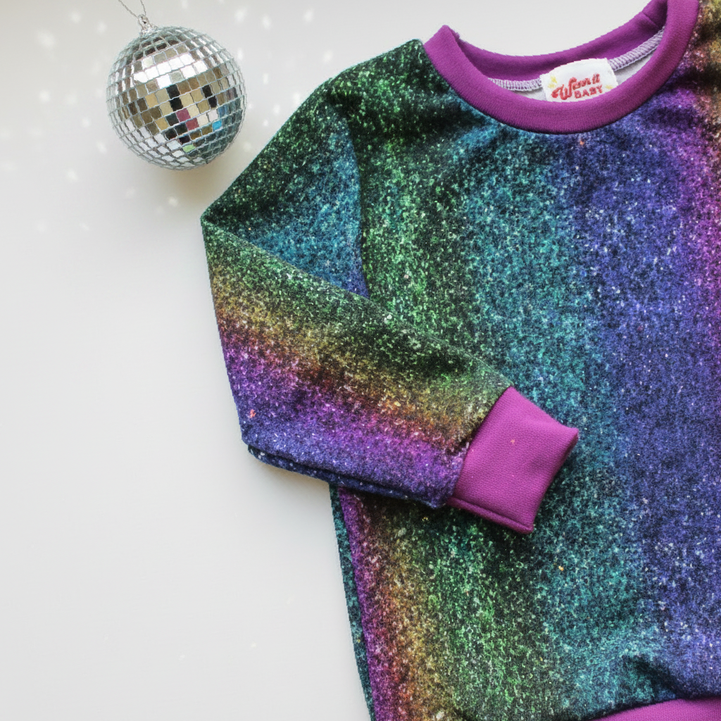 Glitter lightweight sweater