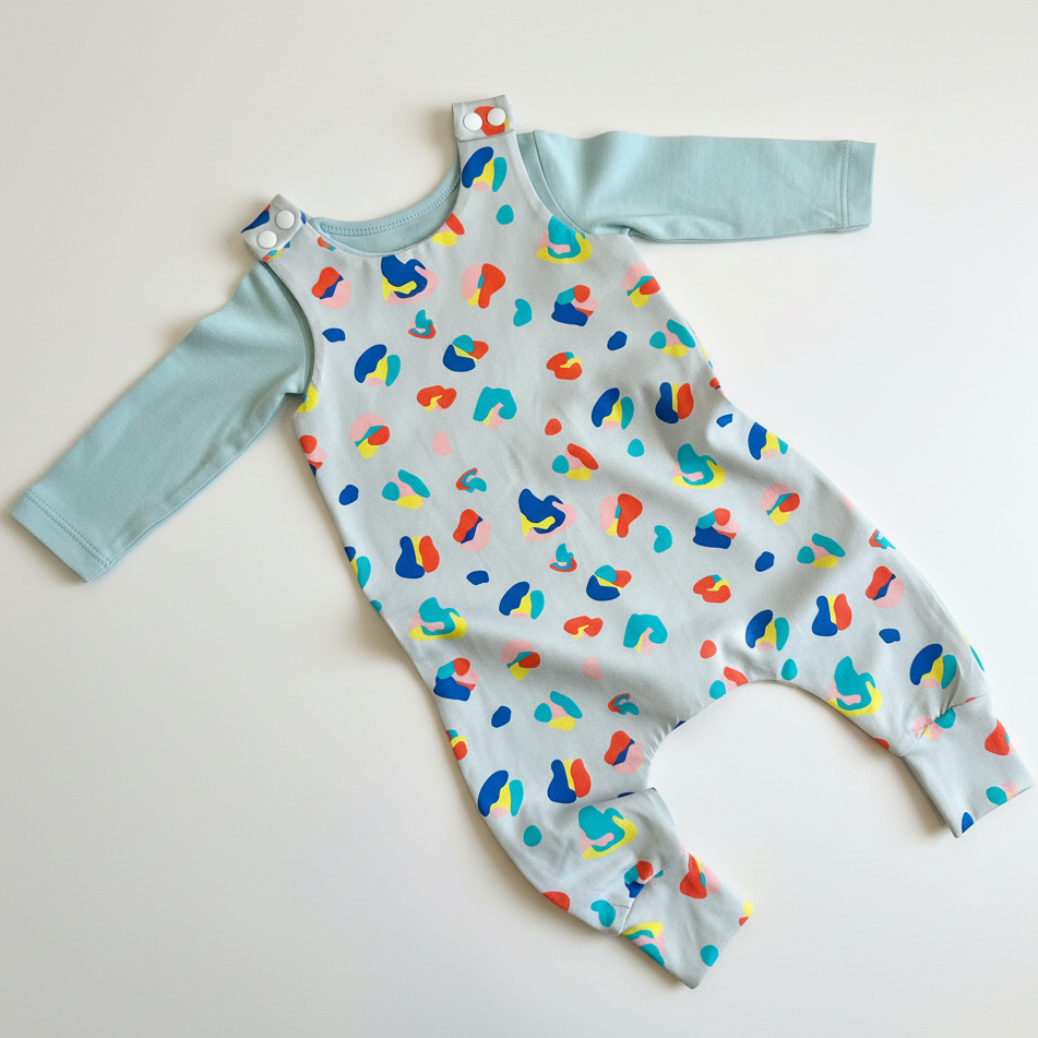 Summer Leopard Romper