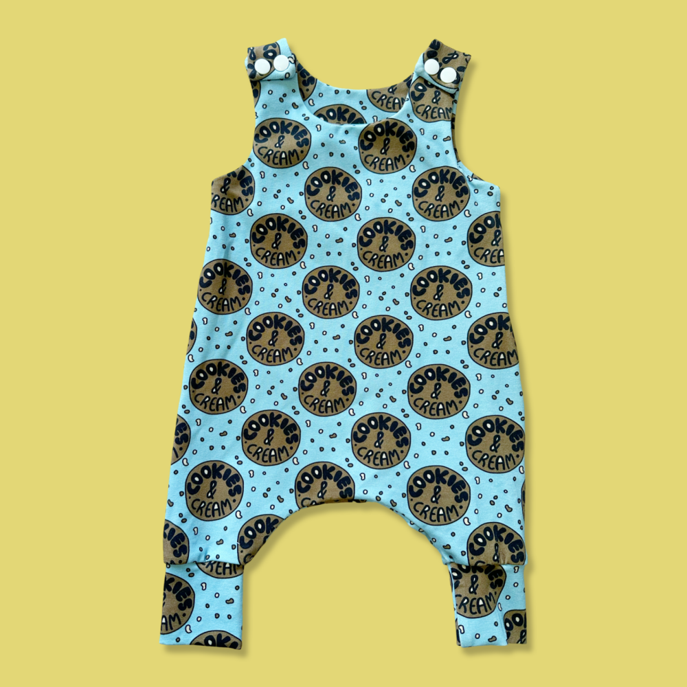 Cookies & Cream Romper