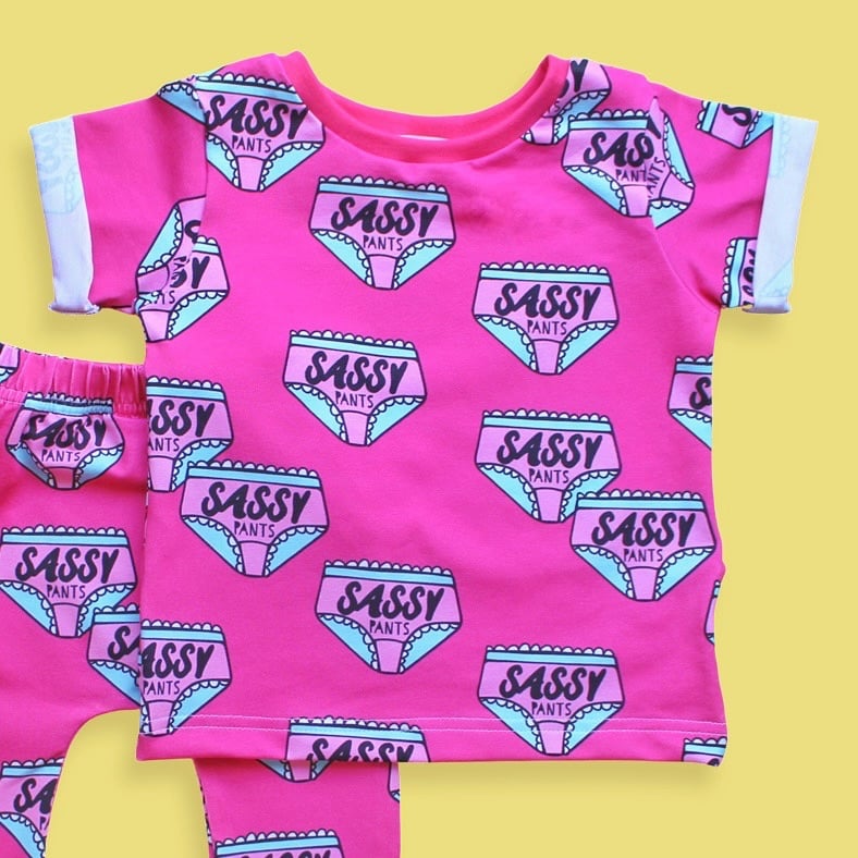 12-18M Sassy Pants T-shirt