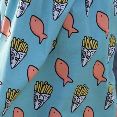 2-3YR Fish & Chips Leggings