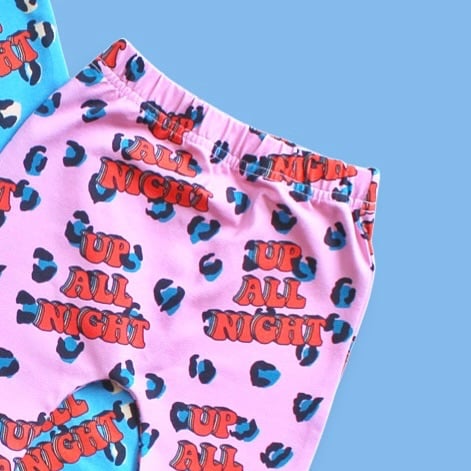 Up all night PINK Harem shorts