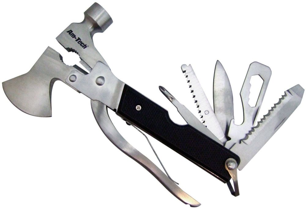 Am-Tech 12-in-1 MULTI FUNCTION TOOL WITH AXE HEAD