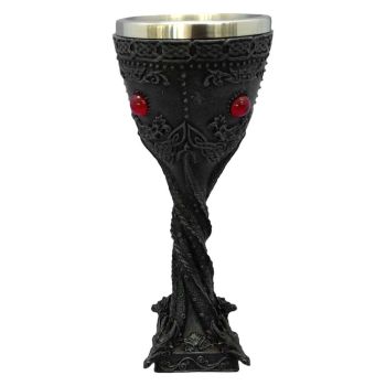 NEMESIS NOW CHALICE OF THE DRAGON GOBLET METAL INSERT