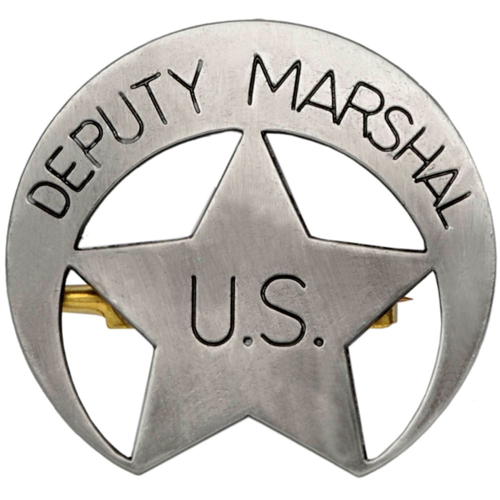US DEPUTY MARSHALL BADGE